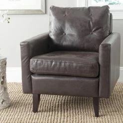 Budget 🔥 Arm Chairs HN Home Andreu Mid-Century Modern Caleb Club Chair ❤️