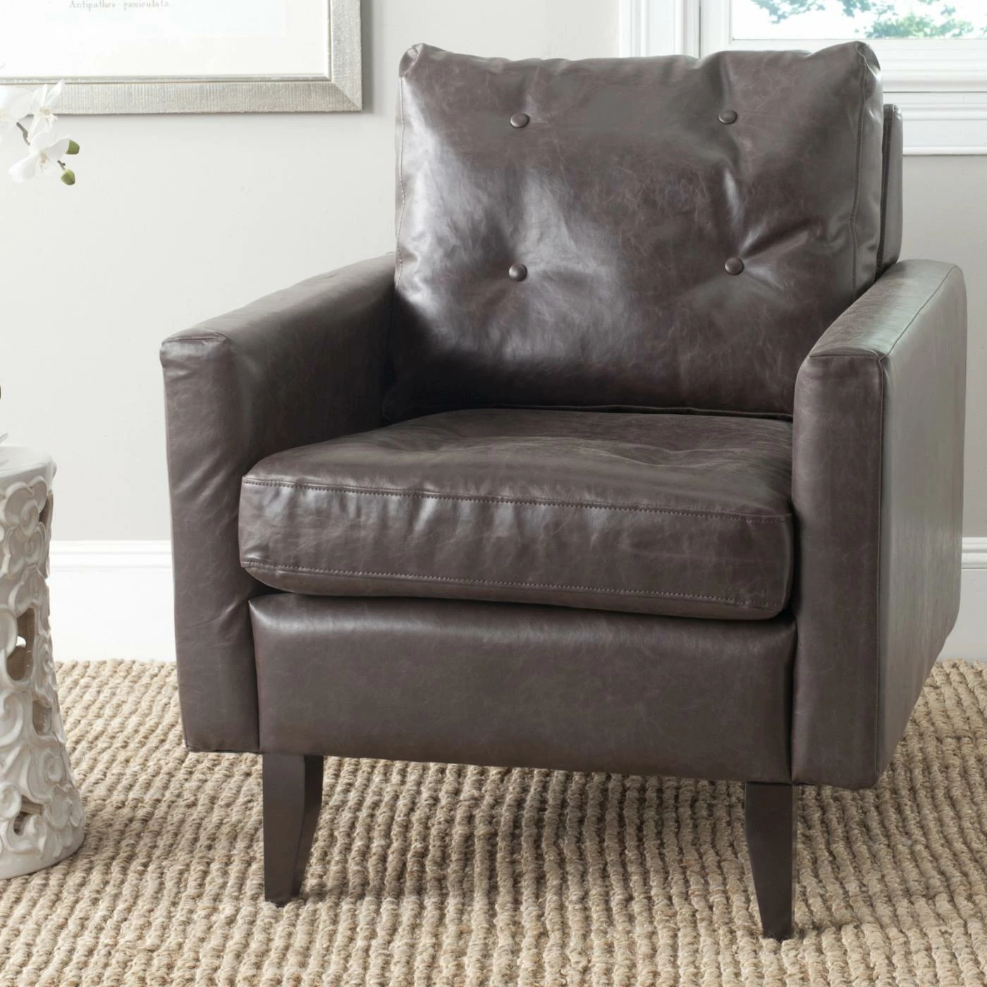 Budget π₯ Arm Chairs HN Home Andreu Mid-Century Modern Caleb Club Chair β€οΈ