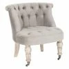 Budget 🛒 Armless Chairs Safavieh Carlin Tufted Chair 🌟