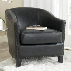 Best reviews of 🎉 Barrel Chairs Safavieh Evander Club Chair 😉