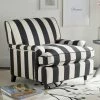 Flash Sale 🎁 Arm Chairs Safavieh Chloe Fabric Club Chair With Stripes 🎉
