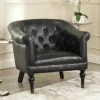 Buy 🛒 Barrel Chairs Safavieh Nicolas Tufted Club Chair 😉