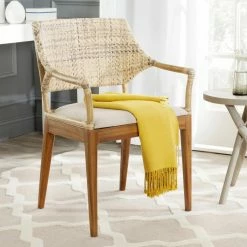 Promo 🌟 Arm Chairs Safavieh Carlo Arm Chair ⭐