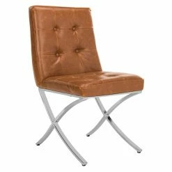 Top 10 ๐ Armless Chairs Safavieh Walsh Tufted Accent Chair ๐