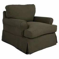 Coupon 😍 Arm Chairs Sunset Trading Horizon Slipcovered Chair ⭐