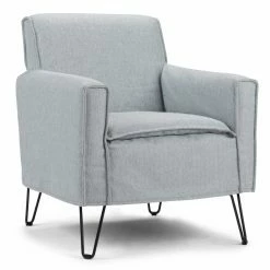 Brand new ๐ฏ Brooklyn & Max Arm Chairs Brooklyn + Max Deacon Woven Fabric Accent Chair With Metal Legs โค๏ธ