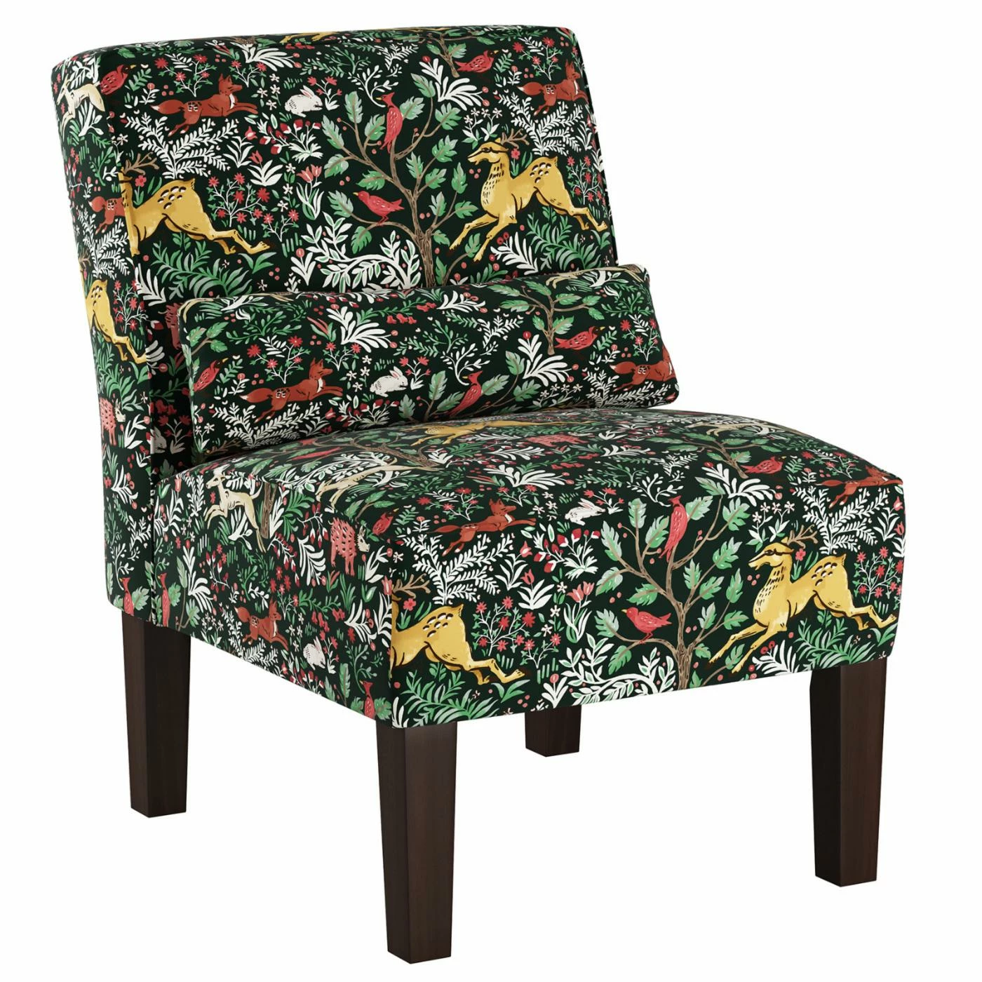 Buy ๐ฅฐ Armless Chairs Skyline Furniture Frolic Evergreen Armless Chair ๐