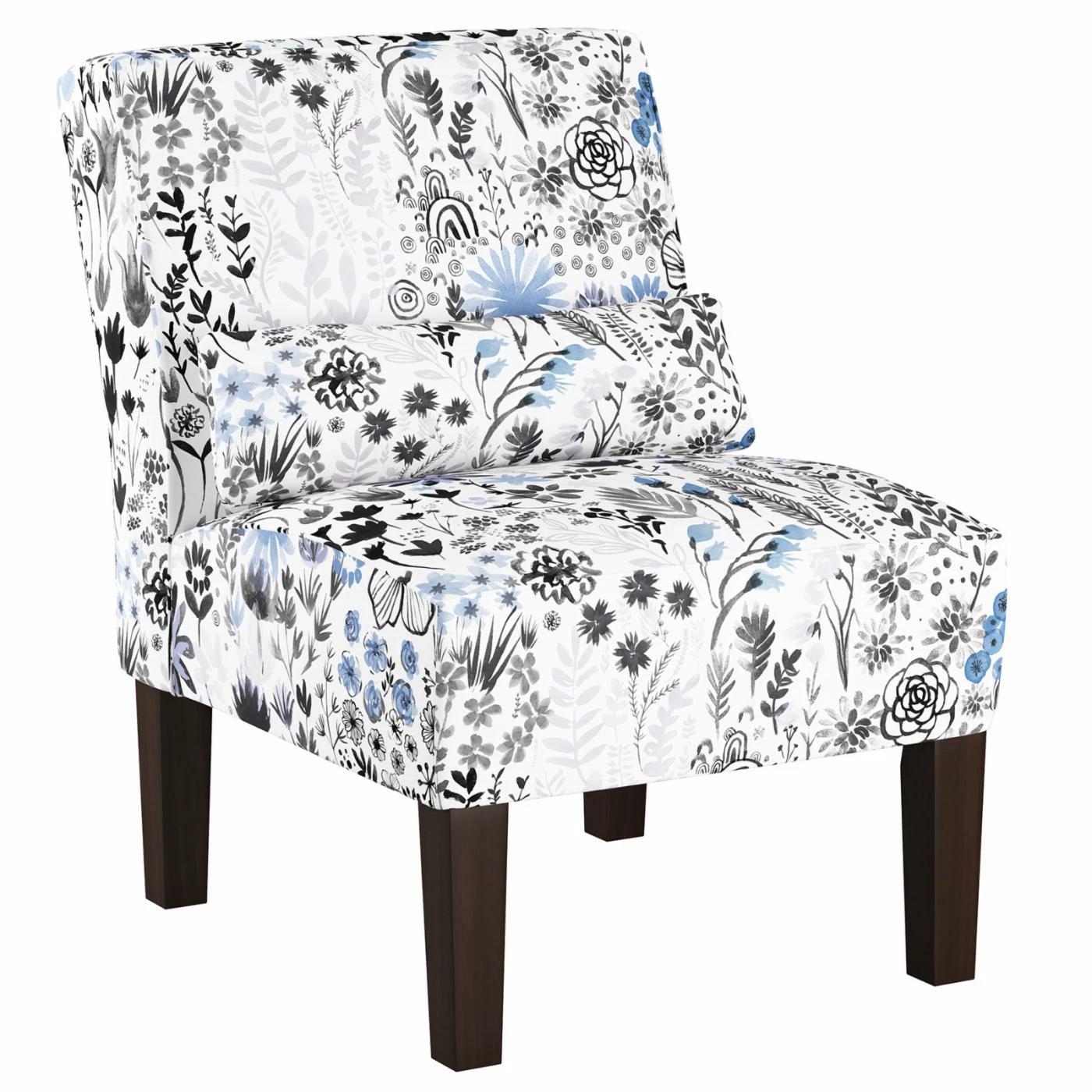 Promo ๐ Armless Chairs Skyline Furniture Winter Botanical Armless Chair ๐
