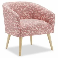 Promo ✨ Barrel Chairs Crescent Moon Barrel Accent Chair By Drew Barrymore Flower Home ✨