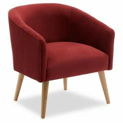 Brand new ๐ Barrel Chairs Velvet Barrel Accent Chair By Drew Barrymore Flower Home ๐