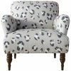 Best deal ❤️ Arm Chairs Skyline Furniture Brush Cheetah Chair 🌟