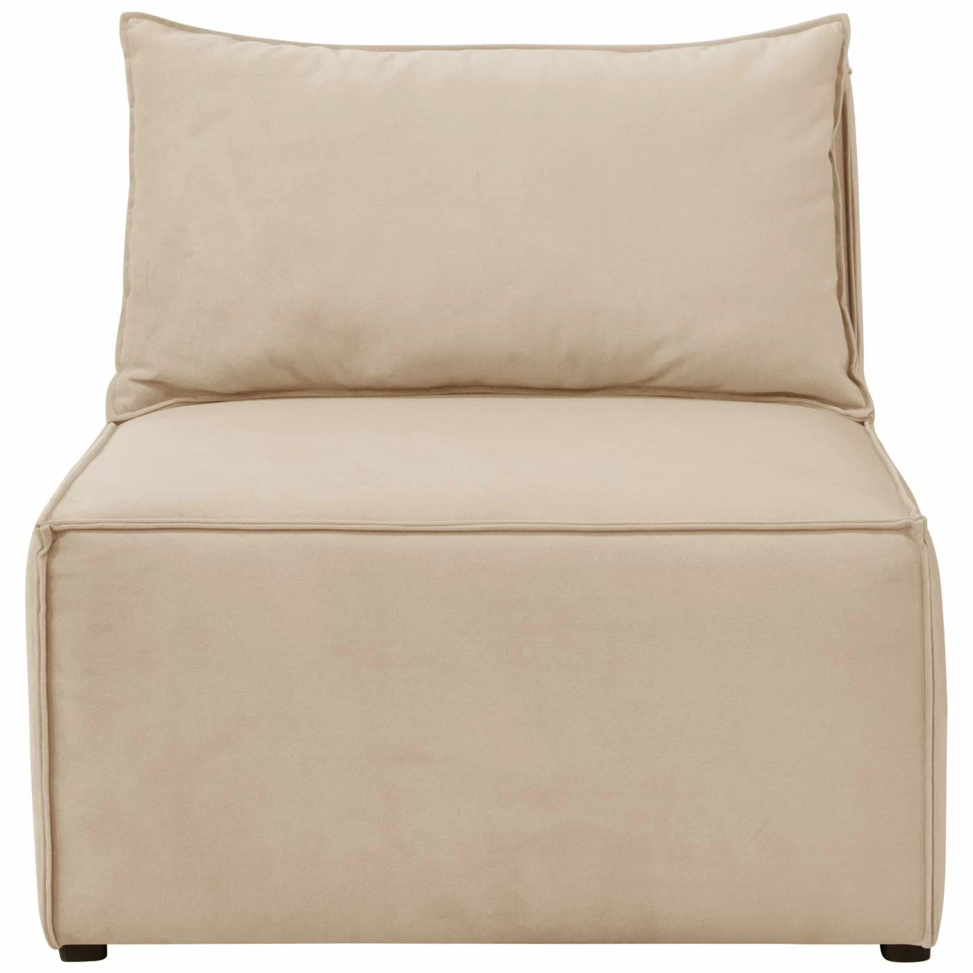 Promo ๐ฅ Armless Chairs Skyline Furniture French Seamed Velvet Sectional Armless Chair ๐