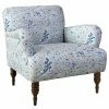Best Sale ✨ Arm Chairs Skyline Furniture Blockprint Accent Club Chair 😉