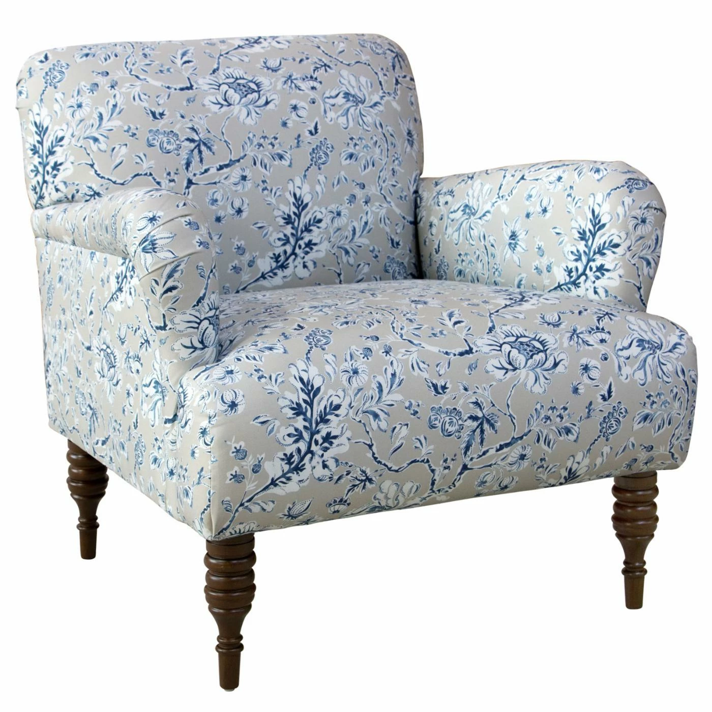 Best Sale β¨ Arm Chairs Skyline Furniture Blockprint Accent Club Chair π