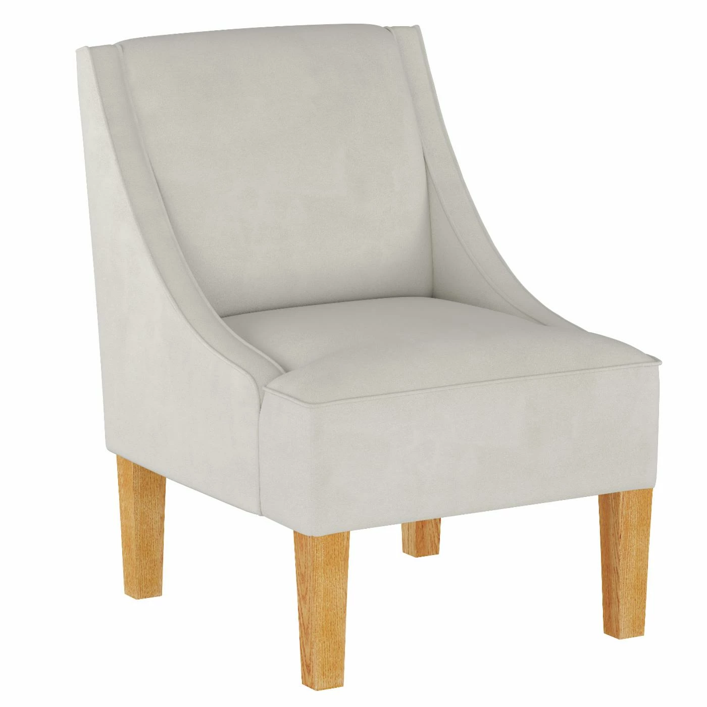 Discount โญ All Other Brands Armless Chairs Upholstered Swoop Arm Accent Chair โญ