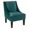 Brand new 🛒 Skyline Furniture Arm Chairs Mystere Peacock Swoop Arm Chair 😉