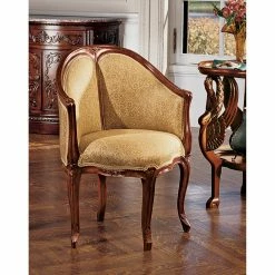 Discount 😀 Corner Chairs Design Toscano Louis XV Fauteuil De Bureau Chair 💯