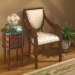 Best deal 🎁 Arm Chairs Design Toscano St. Gabriel Neoclassical Armchair 🤩