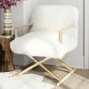 Brand new 🔥 Arm Chairs TOV Furniture Jodi Sheepskin Accent Chair 🔥