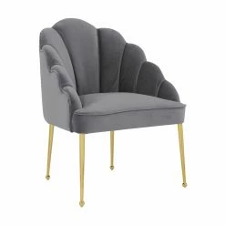 Brand new 😀 Armless Chairs TOV Furniture Daisy Petite Velvet Chair ⭐