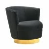 Best deal 🛒 Barrel Chairs TOV Furniture Noah Velvet Swivel Accent Chair ⭐