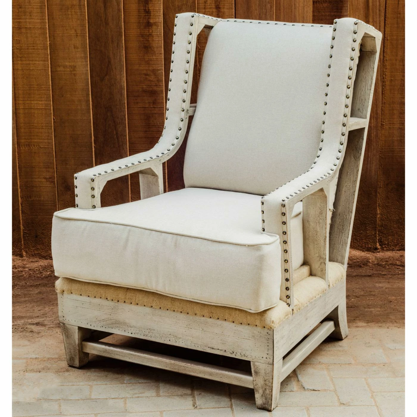 Budget โญ Arm Chairs Uttermost Schafer Armchair - Neutral ๐ฅ
