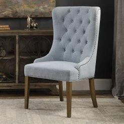 Best reviews of ๐ Wingback Chairs Uttermost Rioni Tufted Wing Chair ๐