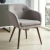 Best reviews of ❤️ Arm Chairs WHI Mid Century Textured Fabric Accent Chair 🔔