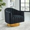 Coupon 🛒 Barrel Chairs !nspire Swivel Velvet Accent Chair 🔔