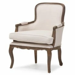 Best deal 🎉 Arm Chairs Baxton Studio Napoleon Traditional French Accent Chair 🔔