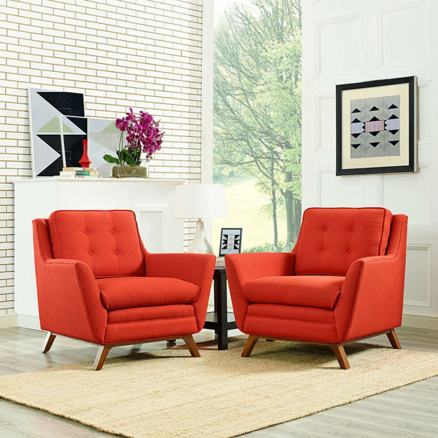 Outlet โ๏ธ Arm Chairs Modway Beguile Arm Chair - Set Of 2 ๐ - Image 5