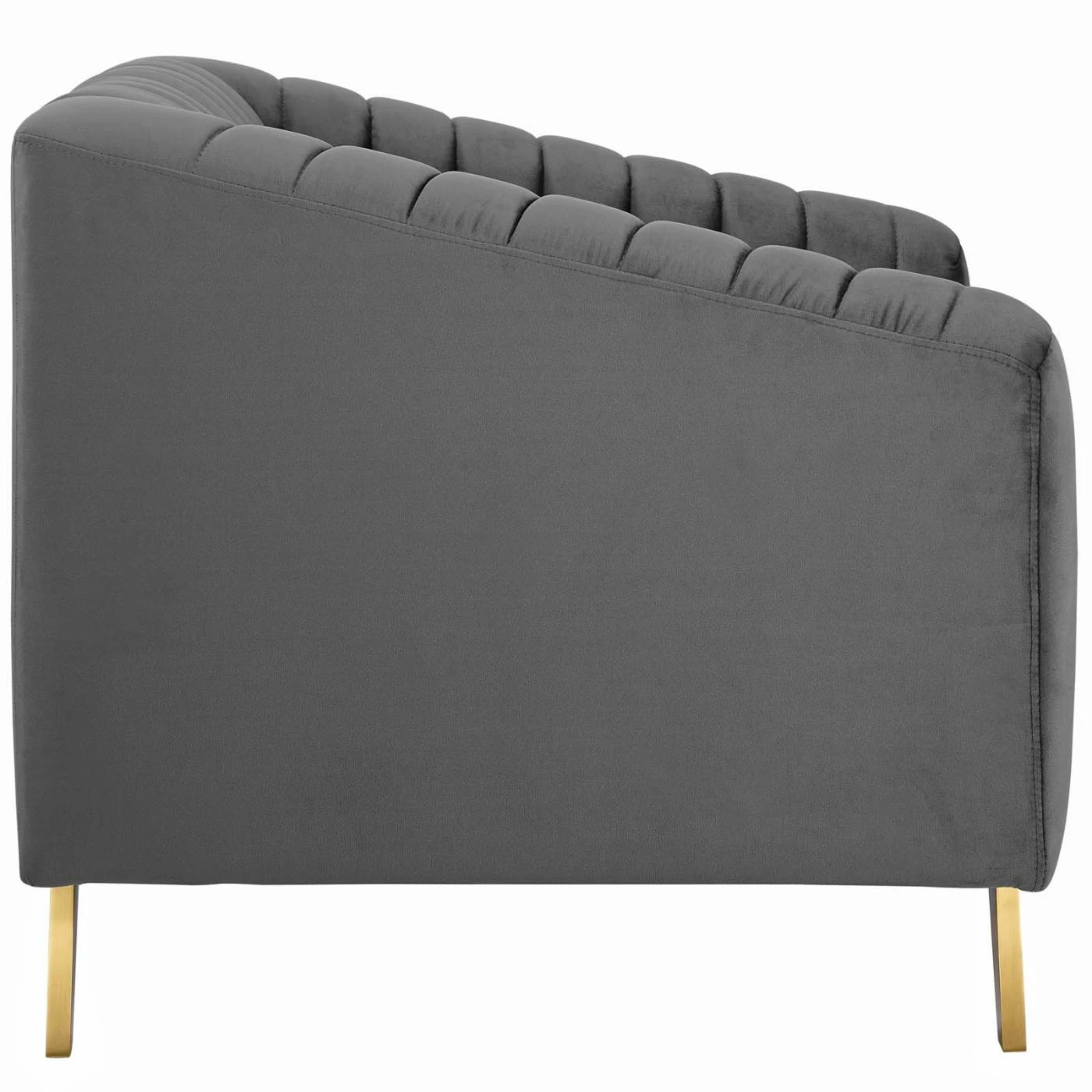 Cheapest ๐ Club Chairs Modway Valiant Vertical Channel Tufted Performance Velvet Arm Chair ๐ฅฐ - Image 5