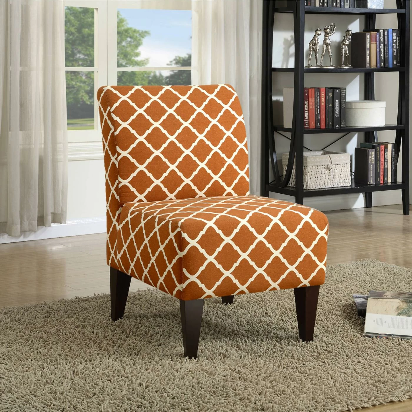 Flash Sale ๐ Picket House Furnishings Armless Chairs Picket House North Geometric Accent Slipper Chair ๐คฉ - Image 5