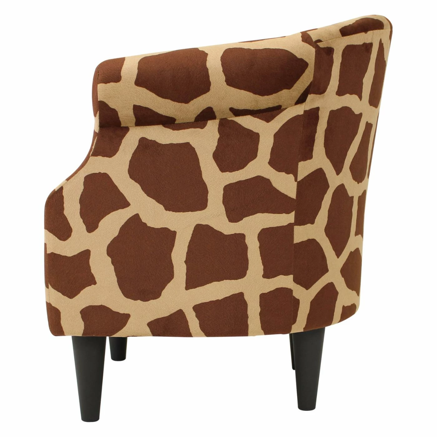 Flash Sale ⭐ Barrel Chairs Fox Hill Nikole Giraffe Print Club Chair ✨ - Image 5