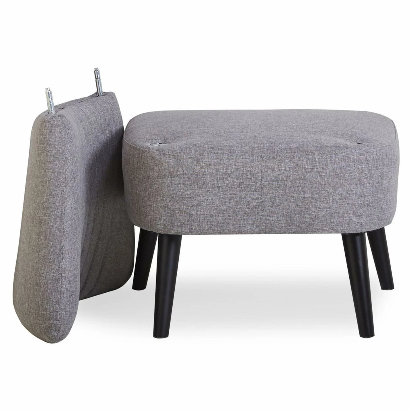 Outlet 🤩 Armless Chairs Gold Sparrow Fontana Armless Accent Chair ✨ - Image 5