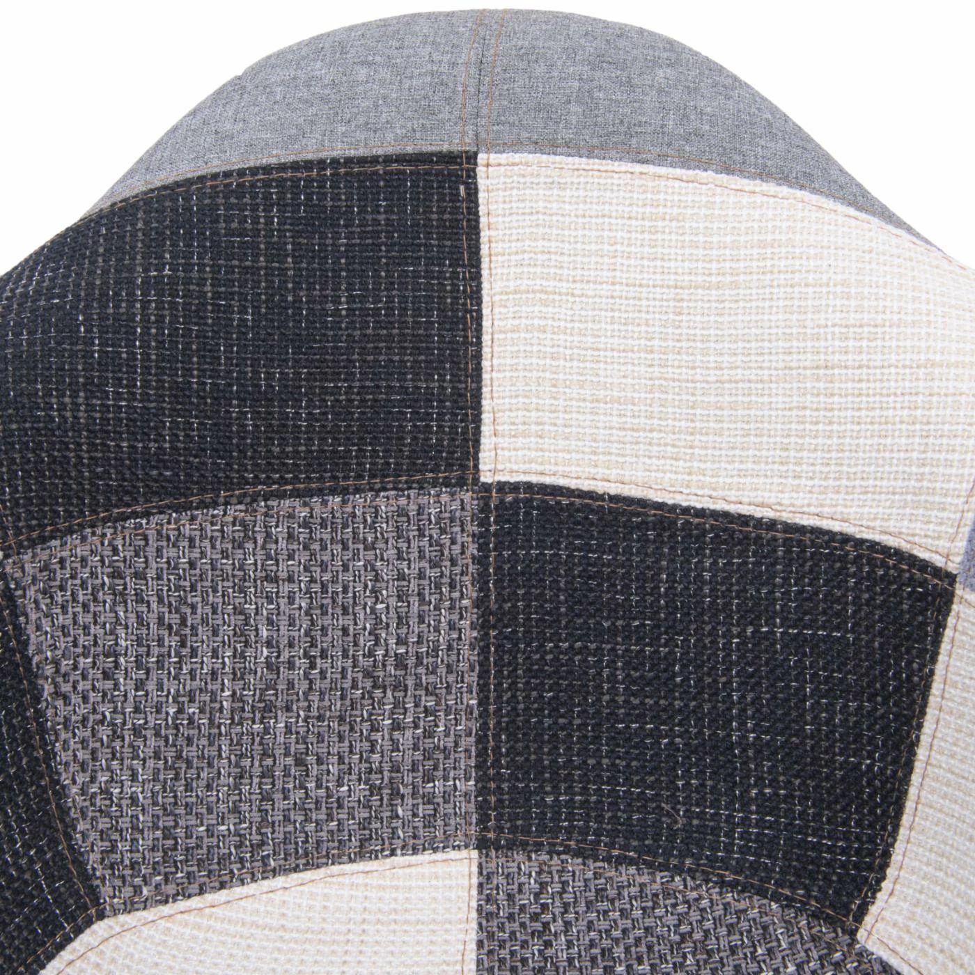 Best Pirce ๐ Arm Chairs LeisureMod Willow Patchwork Fabric Eiffel Base Accent Chair ๐ฅ - Image 5