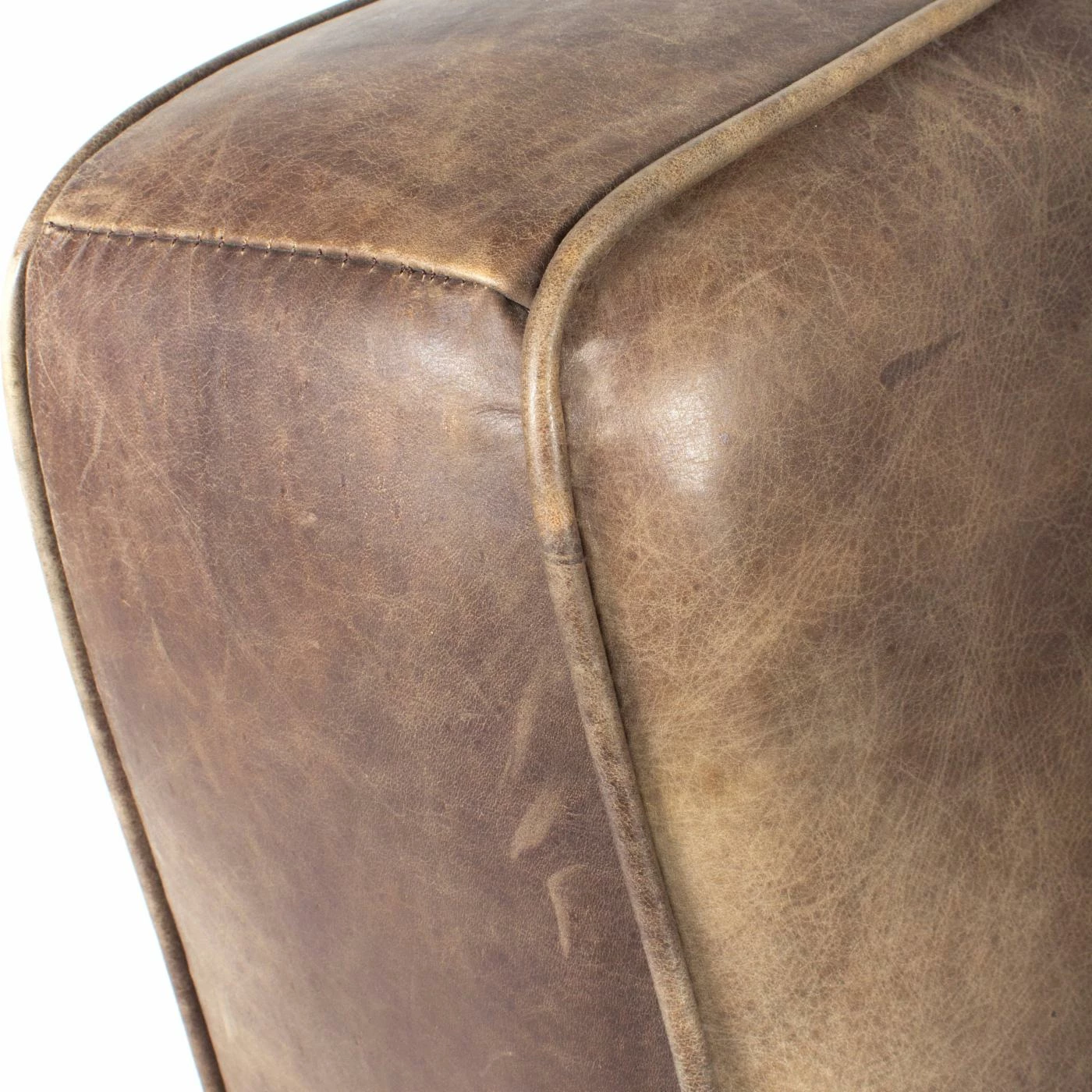 Budget ๐ Moes Home Collection Arm Chairs Moe's Home Collection Perth Leather Arm Chair - Light Brown ๐ - Image 5