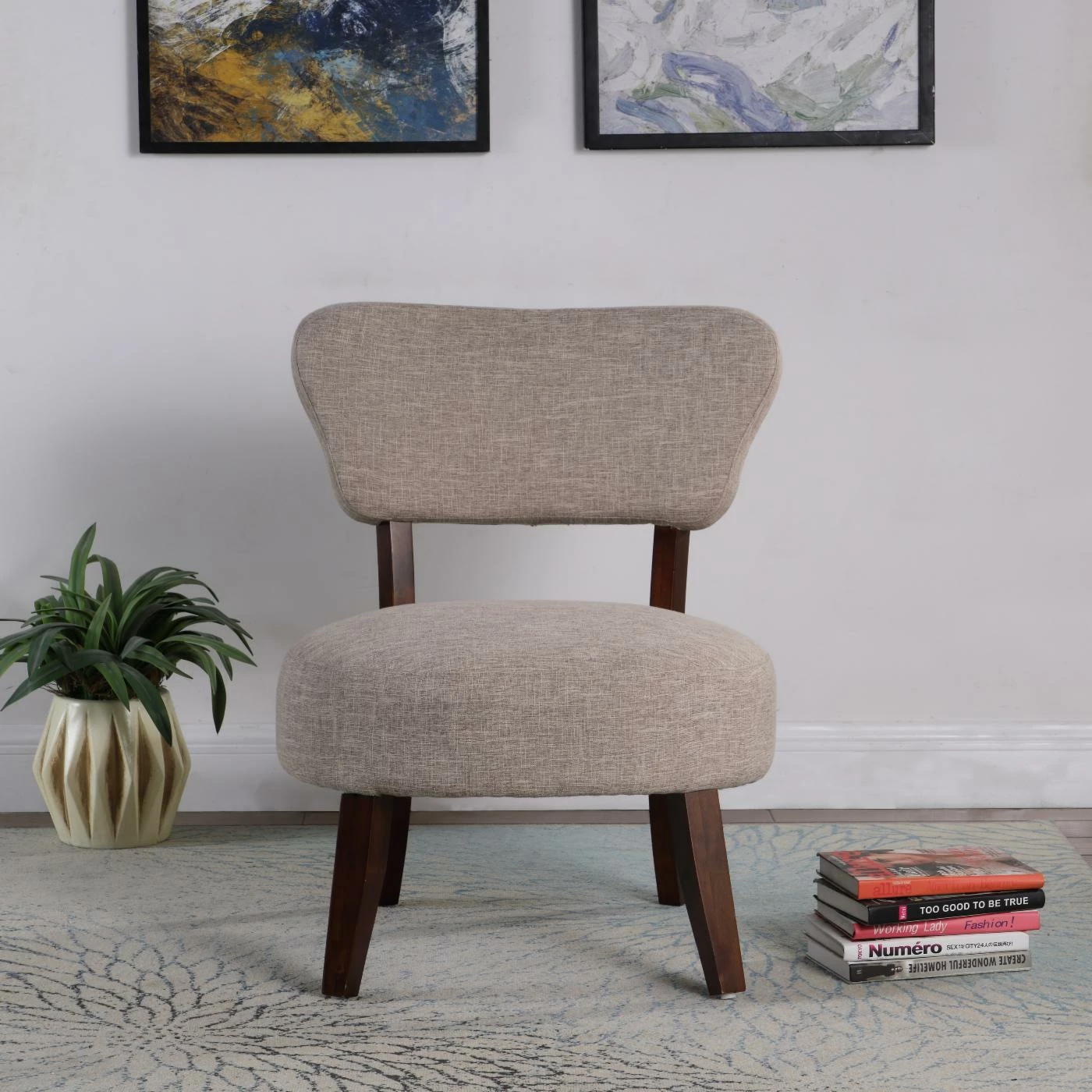 Wholesale ๐ฅฐ Armless Chairs Nathaniel Home Willow Accent Chair ๐ - Image 5