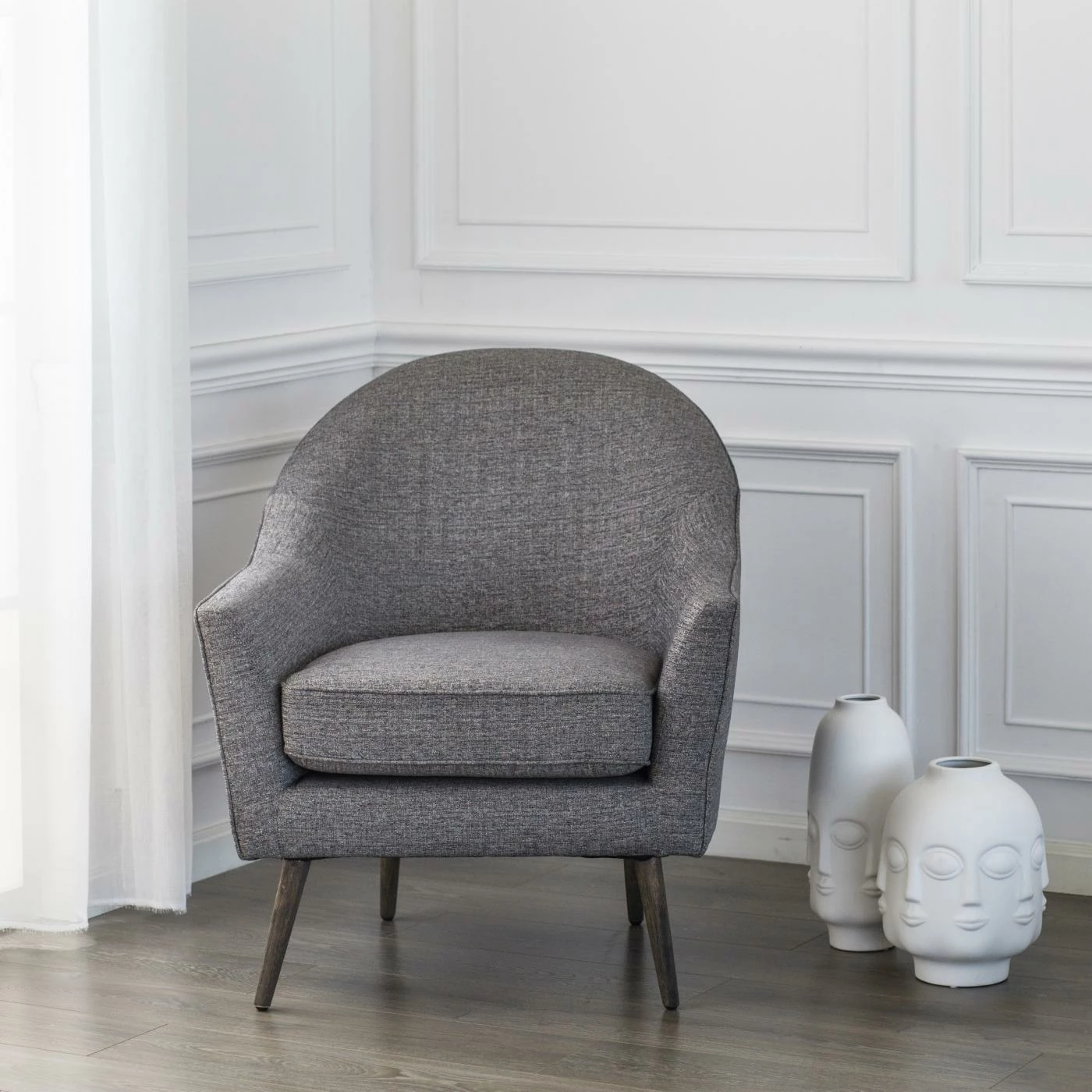 Budget π Arm Chairs New Pacific Direct Inc Duncan Upholstered Accent Chair π - Image 4