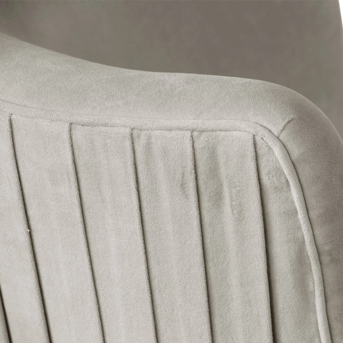 Brand new ๐ฅฐ Armless Chairs Skyline Furniture Velvet Mid-Century Armless Pleated Accent Chair ๐งจ - Image 5